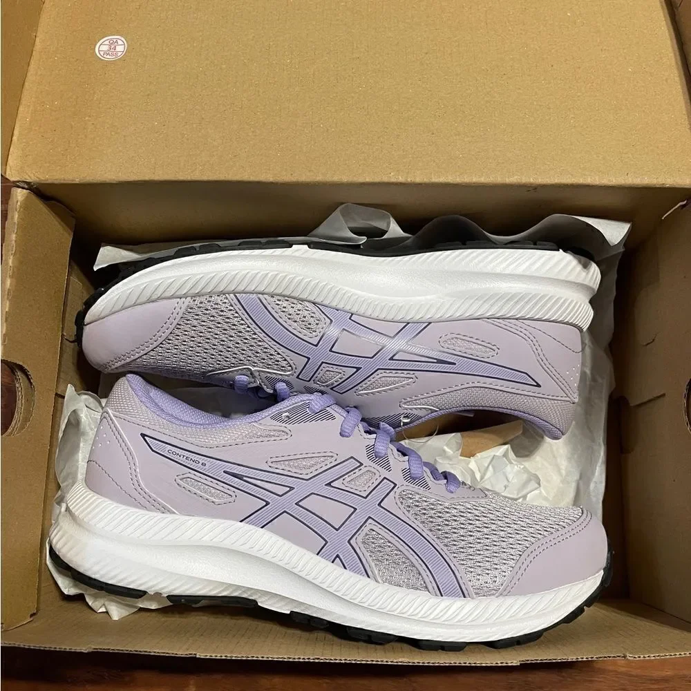 ASICS Kid's Contend 8 Purple Running Shoes